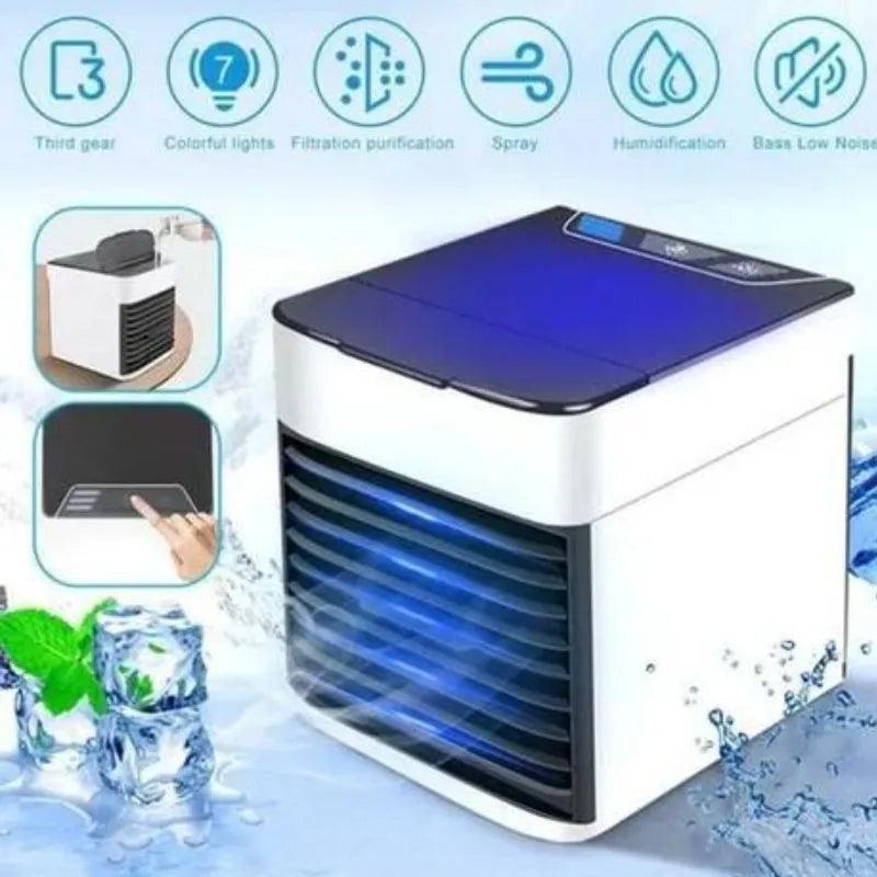MINI AR-CONDICIONADO PORTÁTIL ARCTIC AIR COM 3 INTENSIDADES CIRCULADOR DE AR - Nossa Compra