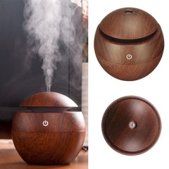 Umidificador Ar 130ml Difusor Ultrassônico Portátil Usb Led Purificador Aroma Mini Esfera - Nossa Compra