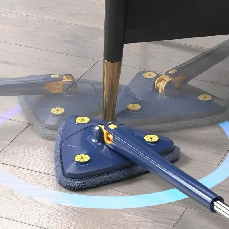Esfregão Triangulo Mop De Limpeza Ajustável Giratória 360° - Nossa Compra