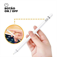 Caneta Touch Para Tablet Celular Compatível Com Sistema Android iOS, Windows Caneta Magnética Ponta Final Alta Precisão - Nossa Compra