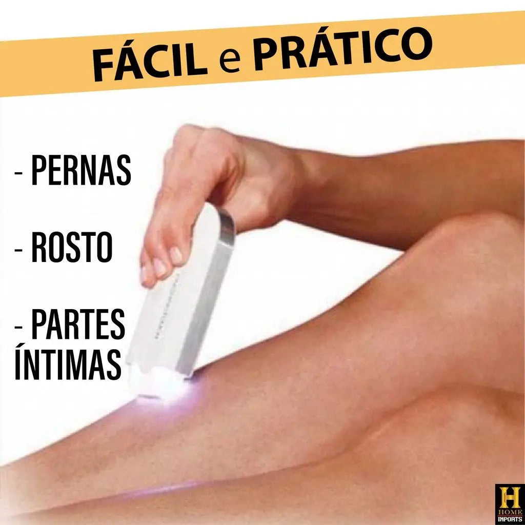 Depilador feminino elétrico Removedor De Pelos facial corporal Yes Finishing Touch Sem Fio recarregável - Nossa Compra