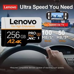 Lenovo Original SD 1TB Micro TF Mini SD Card 256GB 512GB 128gb 64GB TF Memory Flash Card for Phone/Computer/Câmera - Nossa Compra