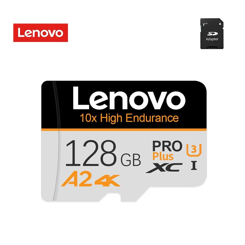 Lenovo Original SD 1TB Micro TF Mini SD Card 256GB 512GB 128gb 64GB TF Memory Flash Card for Phone/Computer/Câmera - Nossa Compra