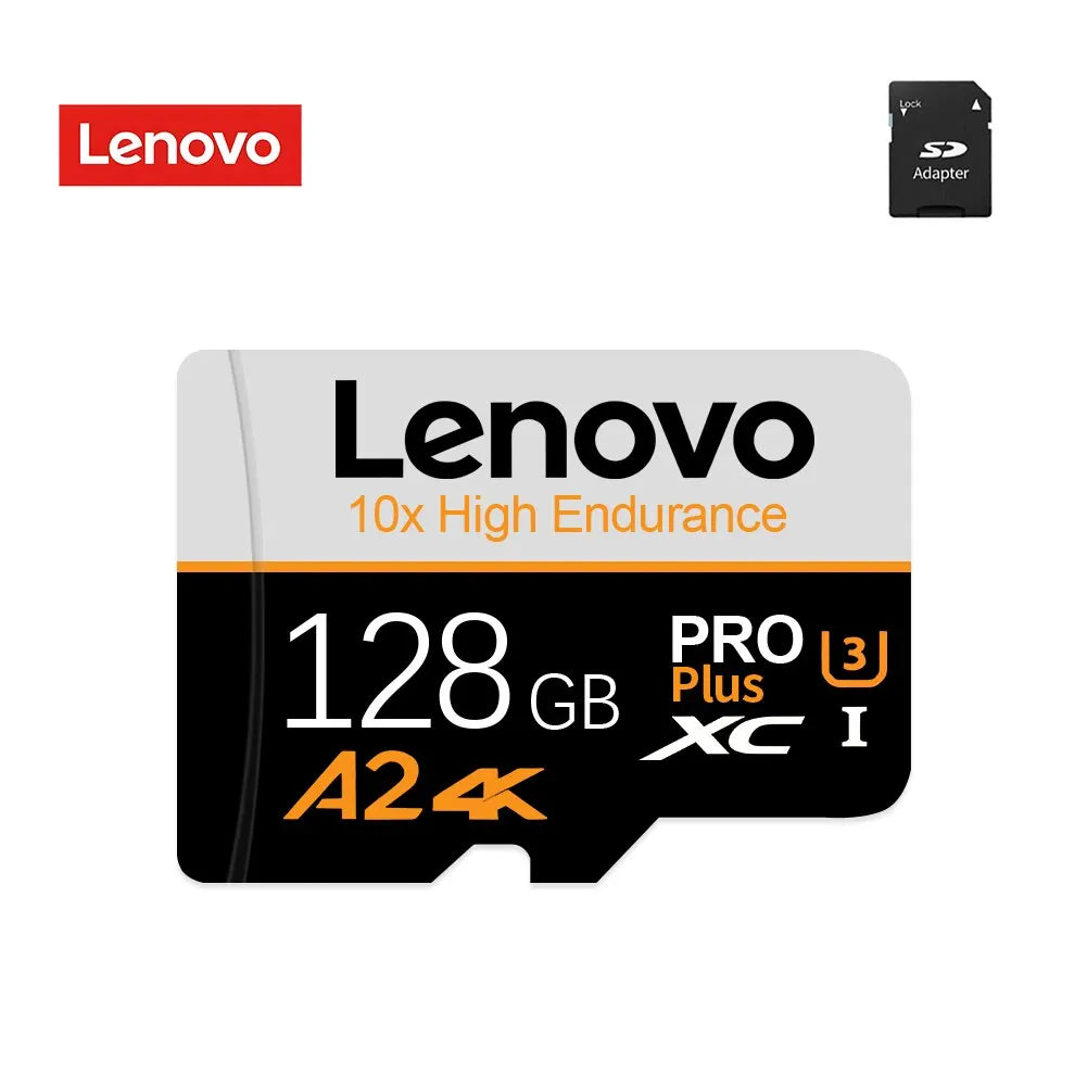 Lenovo Original SD 1TB Micro TF Mini SD Card 256GB 512GB 128gb 64GB TF Memory Flash Card for Phone/Computer/Câmera - Nossa Compra