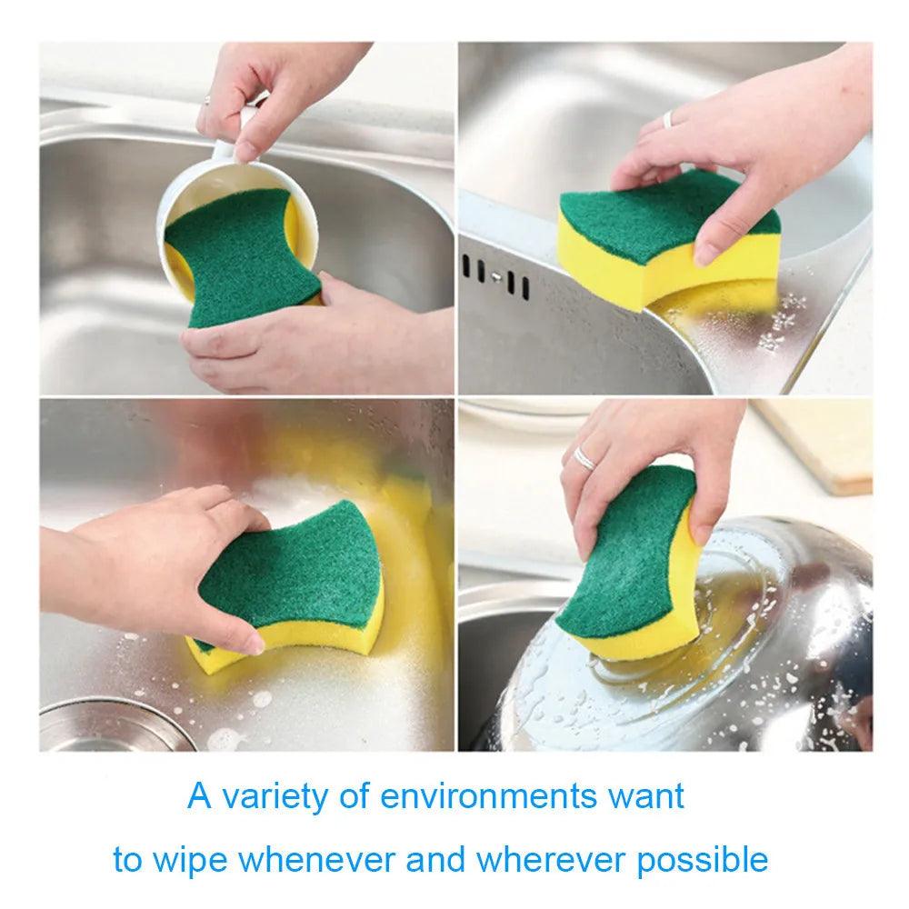 Cozinha Nano Emery Dishwashing Sponge, Magic Clean, Rub Pot, Rust Focal Stains, Kit de remoção, Escova de limpeza, Esponjas, 20 Pcs, 30Pcs - Nossa Compra