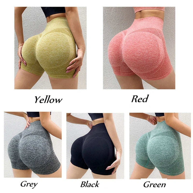 Calções de Yoga de Cintura Alta para Mulheres, Calças De Treino, Fitness, Lift Butt, Ginásio, Corrida, Sportswear, Senhoras