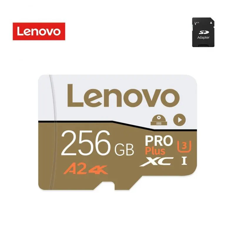 Lenovo Original SD 1TB Micro TF Mini SD Card 256GB 512GB 128gb 64GB TF Memory Flash Card for Phone/Computer/Câmera - Nossa Compra
