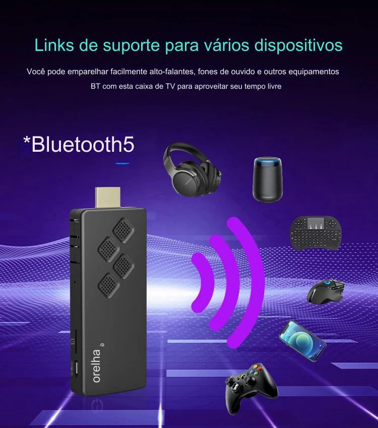 TV  Stick | Streaming em Full HD  | Com Controle Remoto - Novo 2024