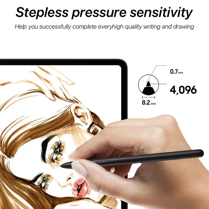 S Pen para Samsung Galaxy Tab S6 Lite, S7 FE, S8 Plus, S9 Ultra Stylus, Pressure Sensing Eraser, Touch Pen Lápis - Nossa Compra