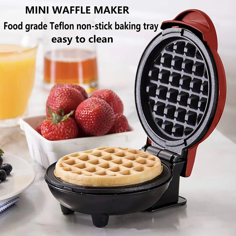 Waffle Maker, Pequeno-almoço Aquecimento Torrador, Dupla Face