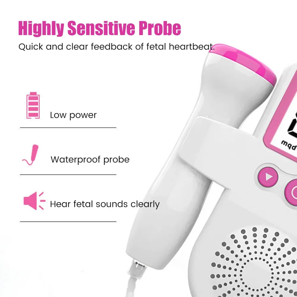 Monitor de frequência cardíaca para mulher grávida. - Nossa Compra