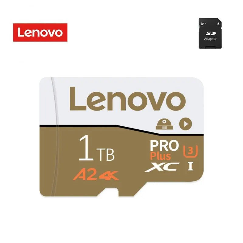 Lenovo Original SD 1TB Micro TF Mini SD Card 256GB 512GB 128gb 64GB TF Memory Flash Card for Phone/Computer/Câmera - Nossa Compra