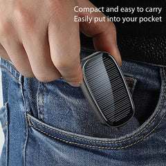 Carregador portátil para celular movido a energia solar - Nossa Compra