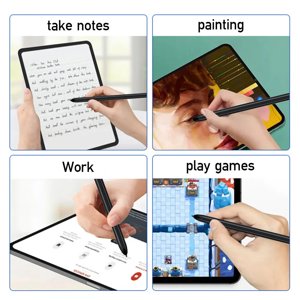 S Pen para Samsung Galaxy Tab S6 Lite, S7 FE, S8 Plus, S9 Ultra Stylus, Pressure Sensing Eraser, Touch Pen Lápis - Nossa Compra