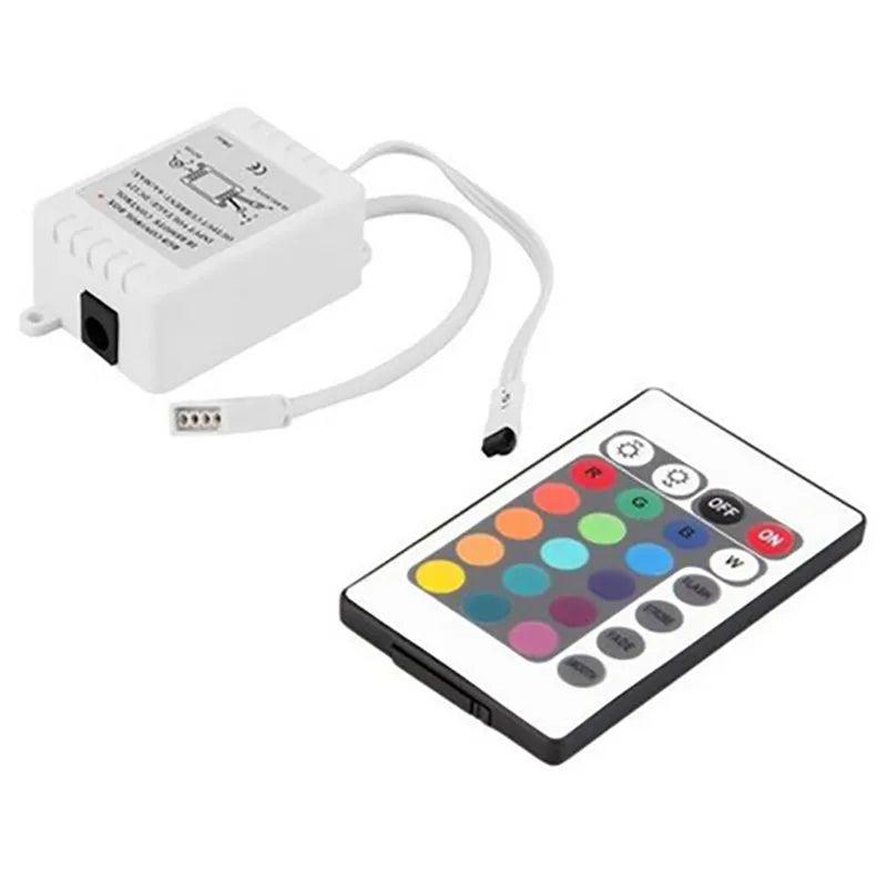 Fita Led Rgb 5050 Rolo 5m 300 Leds Ip65 + Controle + Fonte - Nossa Compra
