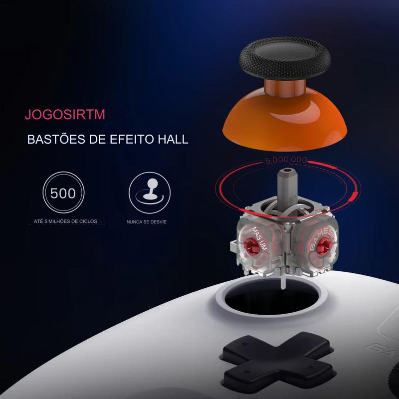 Controle de gamepad sem fio GameSir Nova Lite com Bluetooth, Dongle, com fio para Switch, Android, IOS, PC e jogos Steam