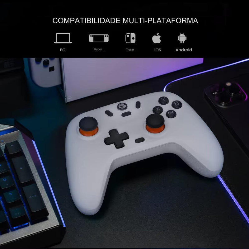 Controle de gamepad sem fio GameSir Nova Lite com Bluetooth, Dongle, com fio para Switch, Android, IOS, PC e jogos Steam