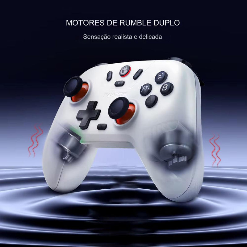 Controle de gamepad sem fio GameSir Nova Lite com Bluetooth, Dongle, com fio para Switch, Android, IOS, PC e jogos Steam