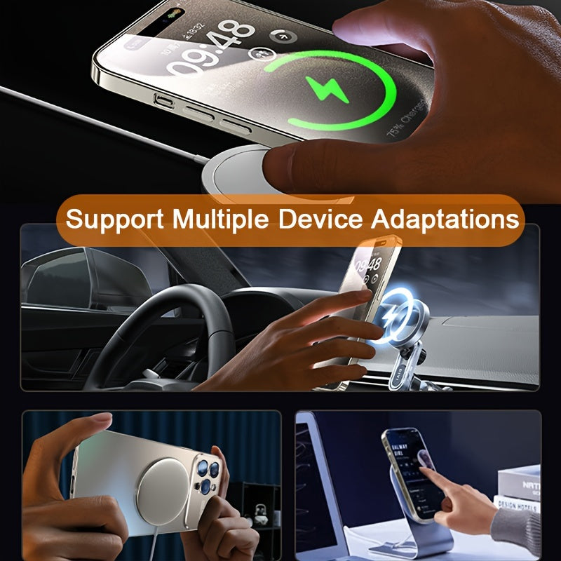 Capa de luxo de vidro para iPhone 11/12/13/14/15 Pro Max Plus compatível com MagSafe - Pronta para carregamento sem fio, capa rígida de PC à prova de choque (Proteção contra quedas de 201,17 cm)