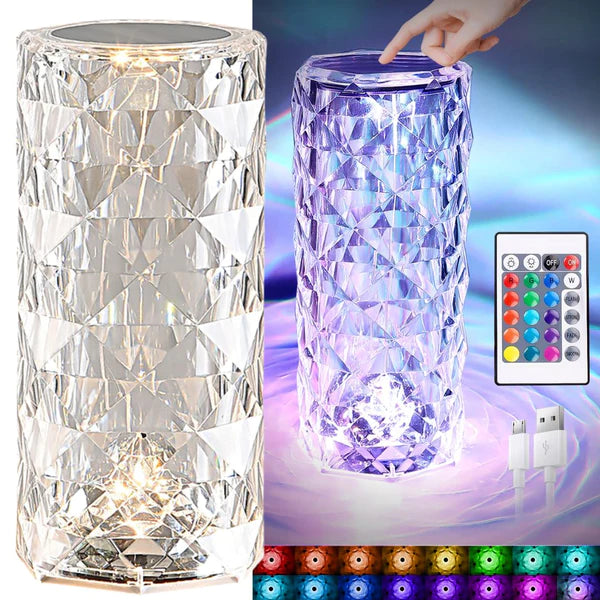 Luminária De Mesa - Cristal - Nossa Compra